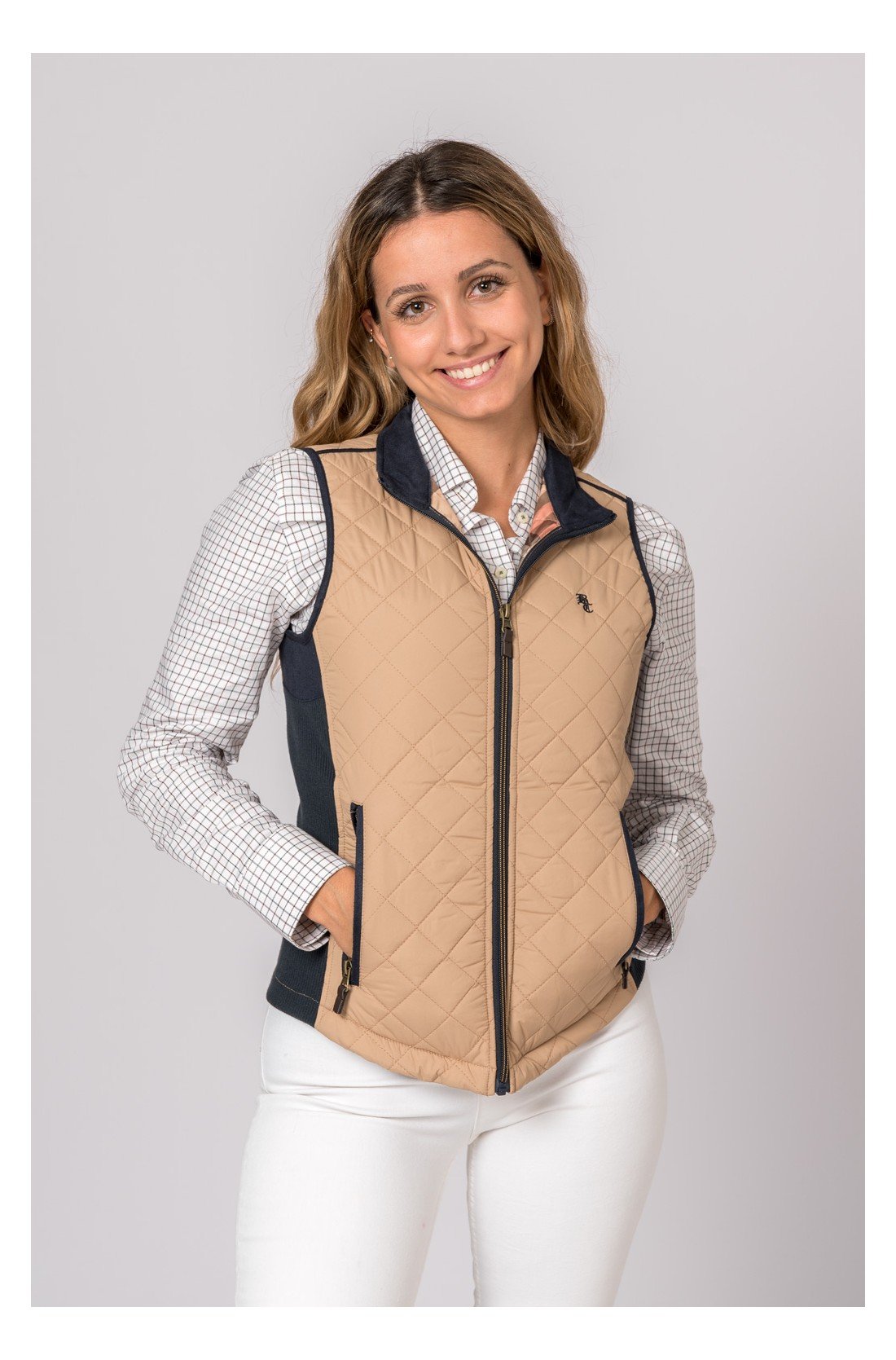 CHALECO ACEDERA CAMEL