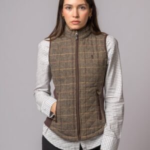 CHALECO ACEDERA ESPIGA TWEED