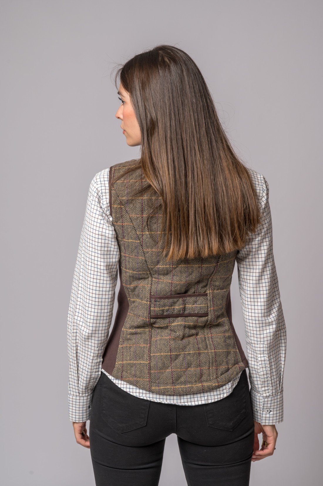 CHALECO ACEDERA ESPIGA TWEED - Imagen 6
