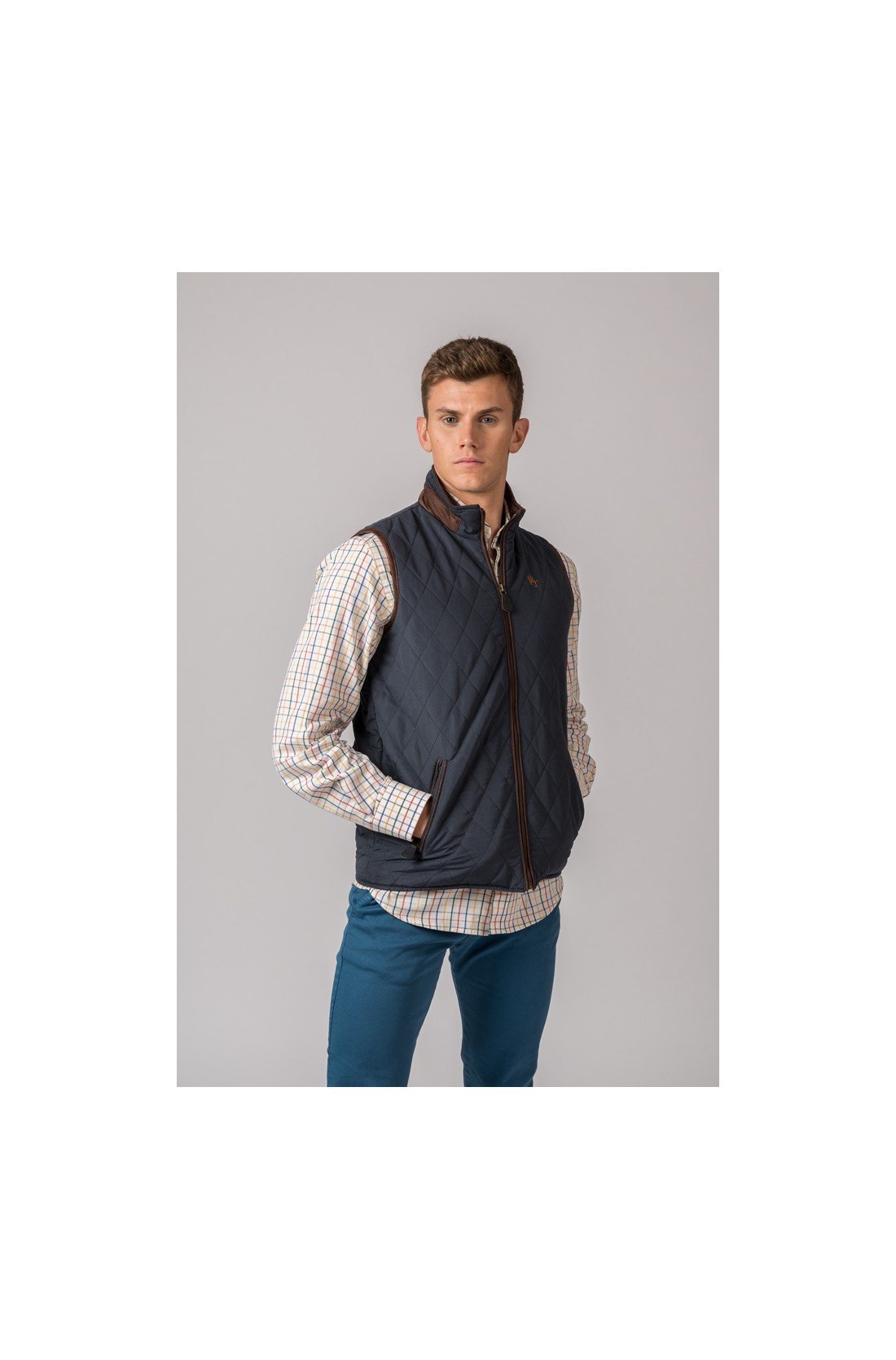 CHALECO CRO BRITISH MARINO