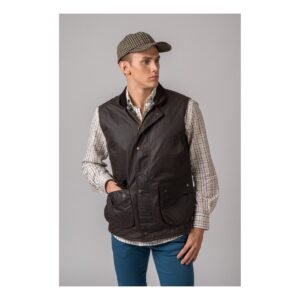 CHALECO ENC. YORK GILET MARRÓN