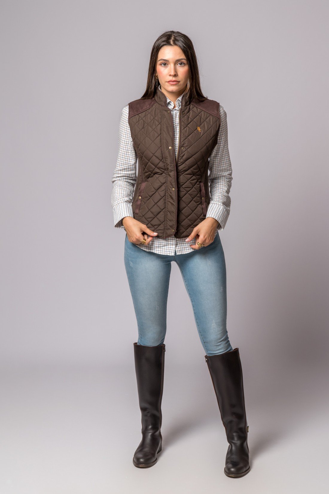 CHALECO NEW KIMBERLY MARRÓN - Imagen 6