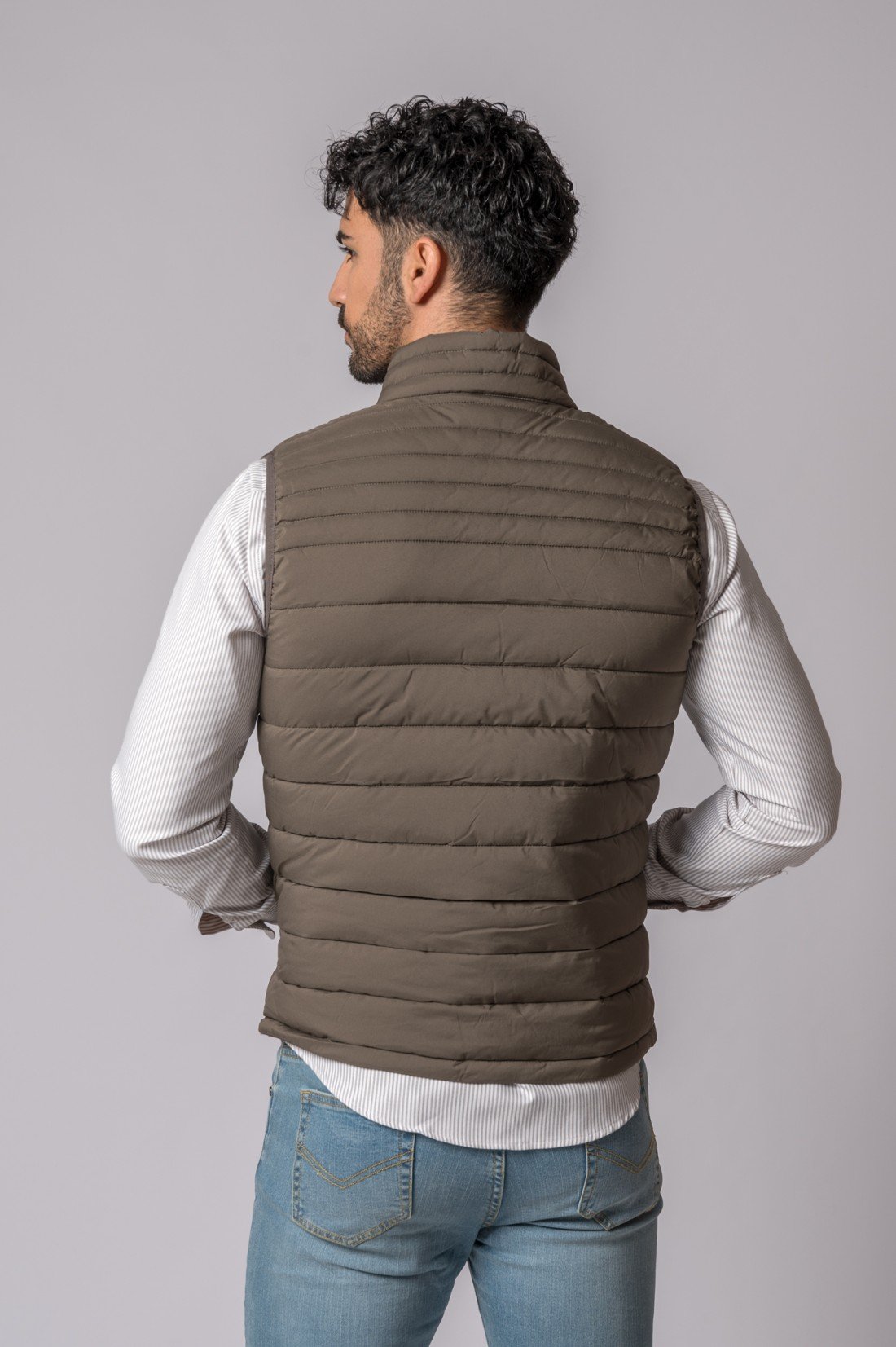 CHALECO NEW NIZA MARRON - Imagen 5