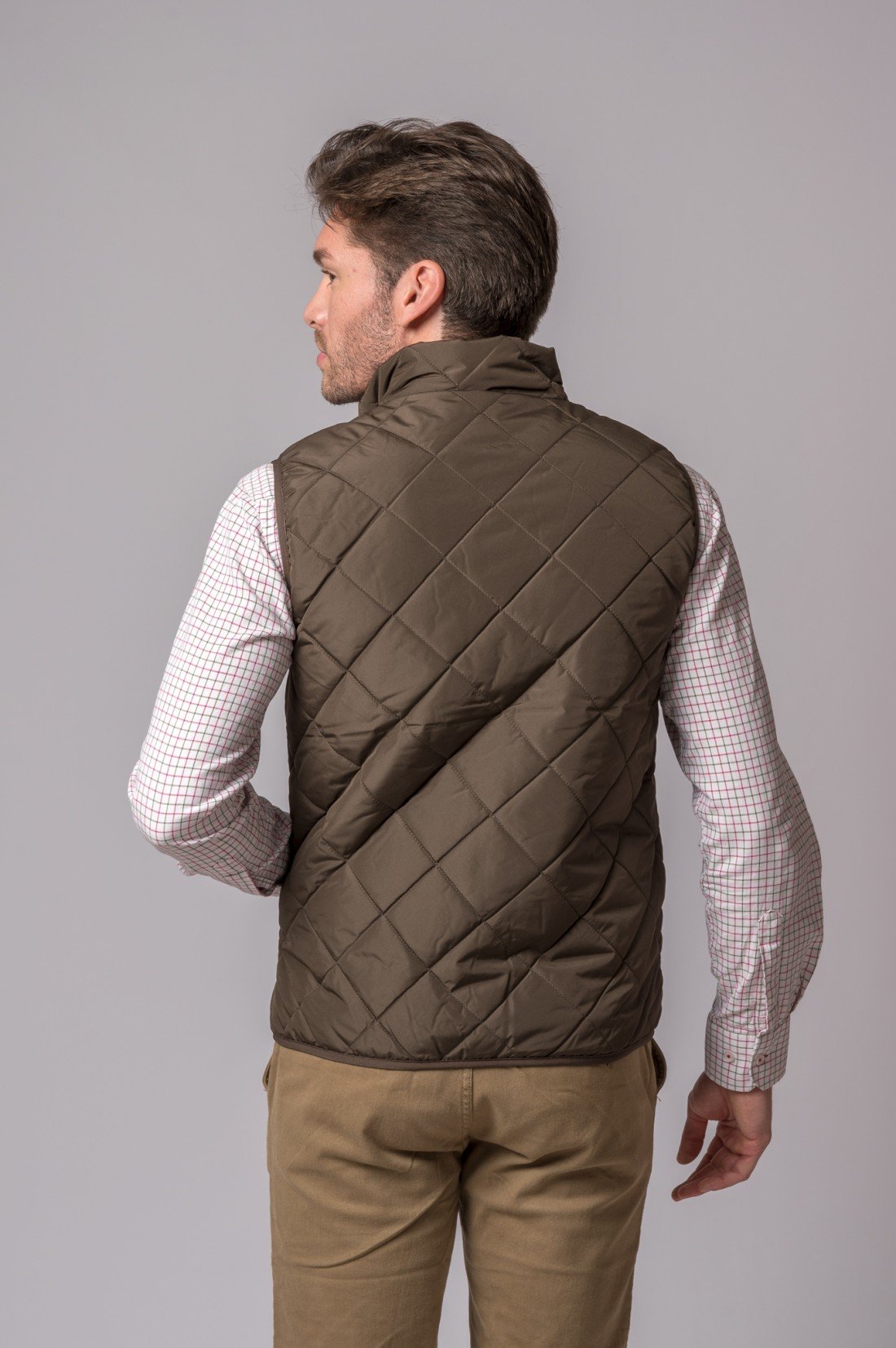 CHALECO PALERMO MARRON - Imagen 4