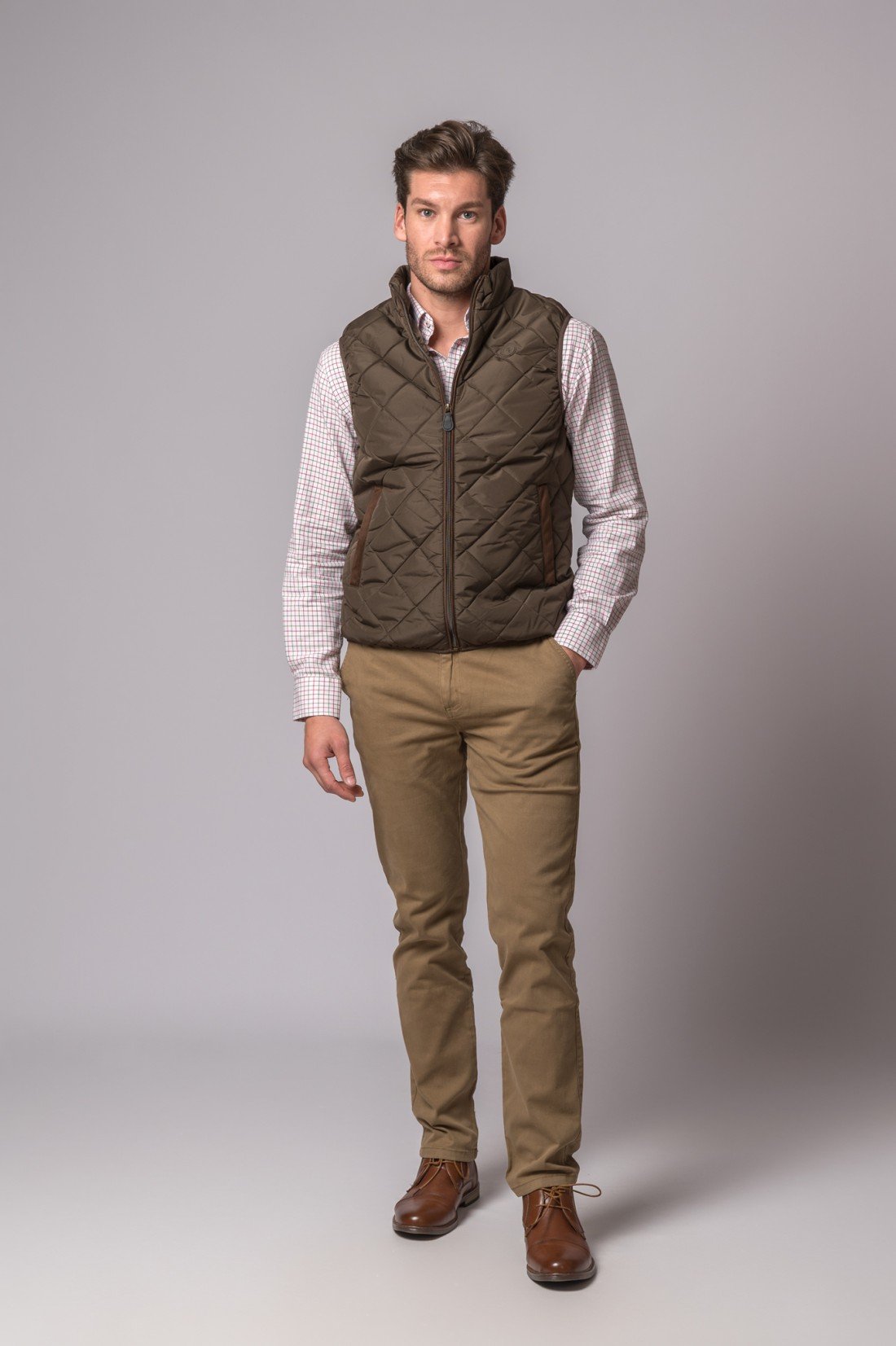 CHALECO PALERMO MARRON - Imagen 5