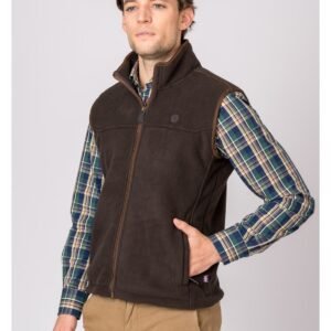 CHALECO POLAR BERLIN MARRON