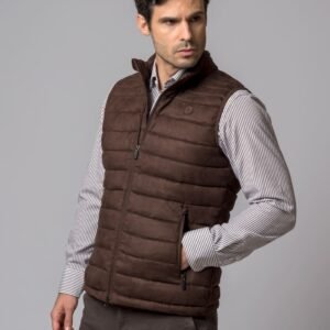 CHALECO SANTAREM MARRON