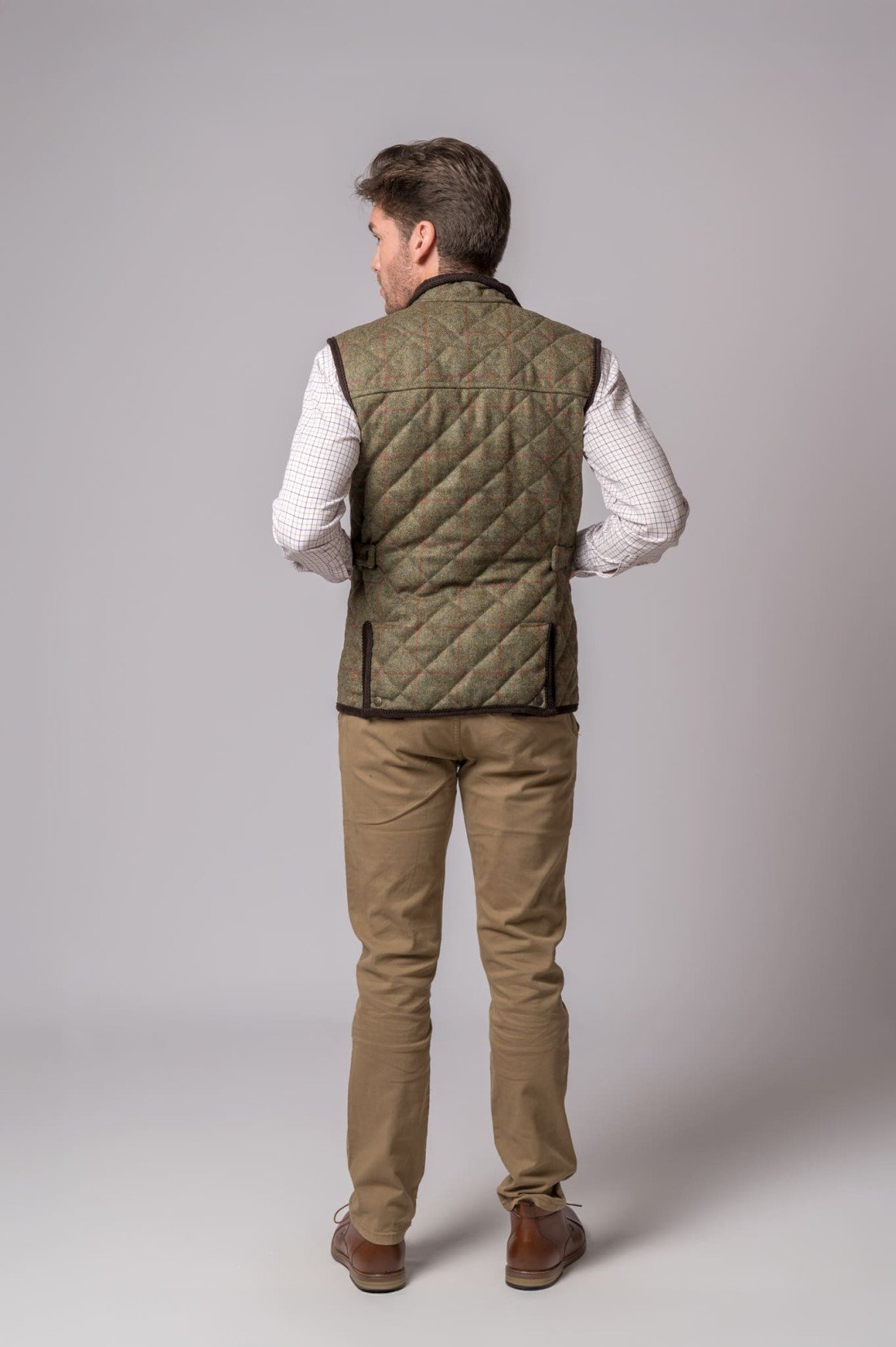 CHALECO TWEED VERDE - Imagen 6