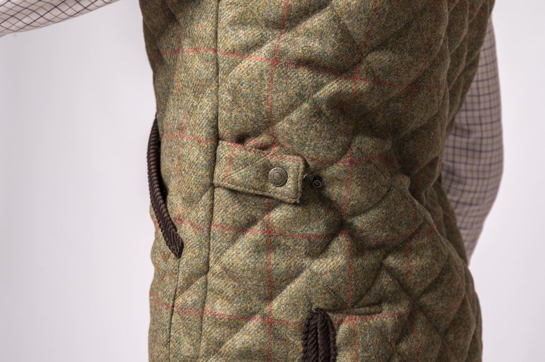 CHALECO TWEED VERDE - Imagen 7