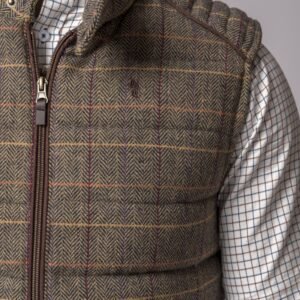 CHALECO VERONA ESPIGA TWEED