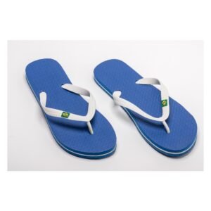 CHANCLA BRASIL AZUL Y BLANCA