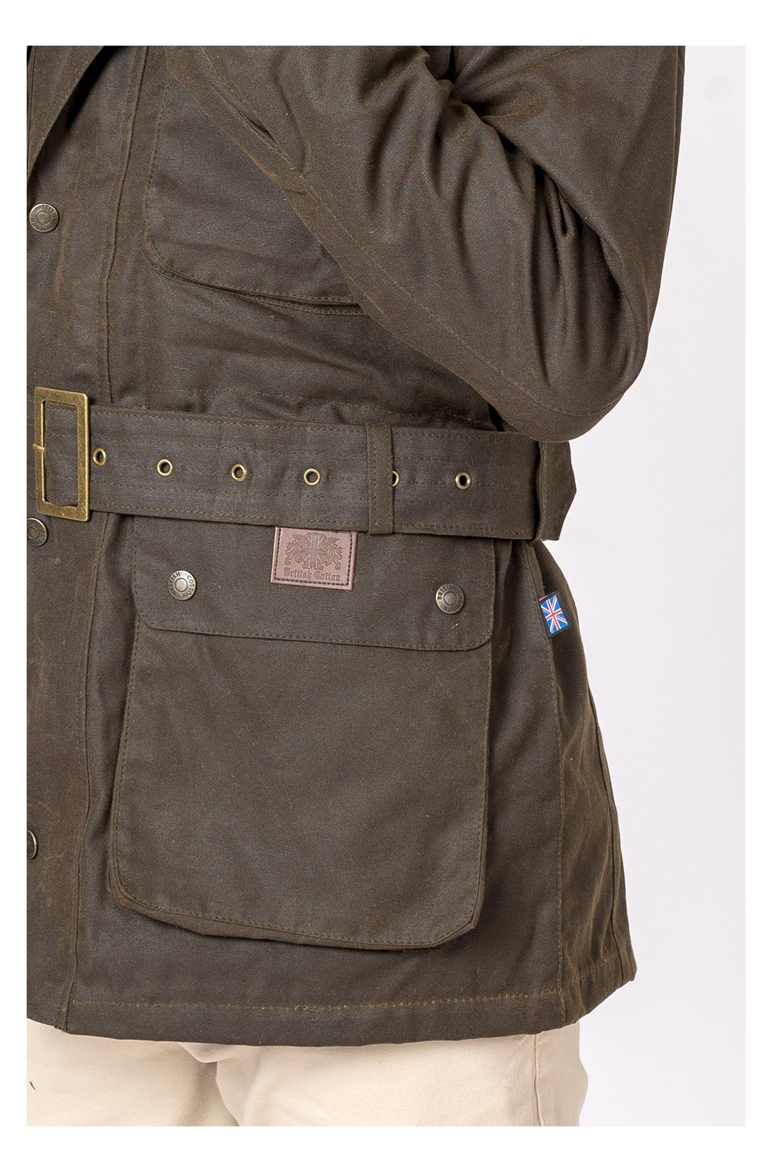 CHAQUETA DENILSON BELT VERDE - Imagen 3