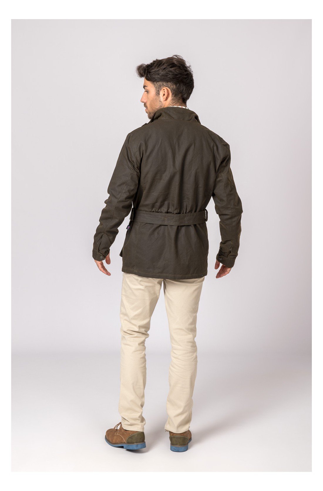 CHAQUETA DENILSON BELT VERDE - Imagen 5