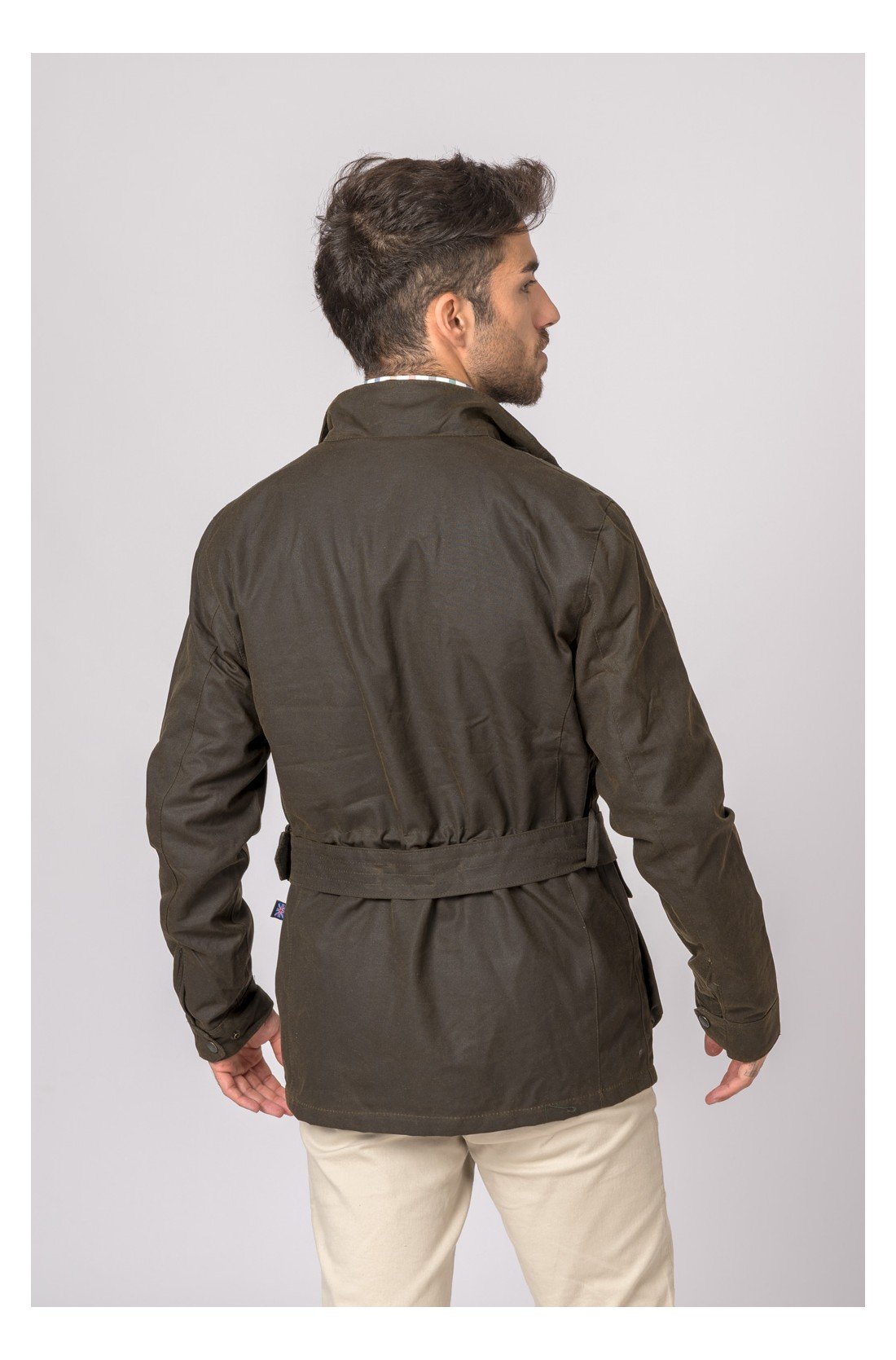 CHAQUETA DENILSON BELT VERDE - Imagen 6