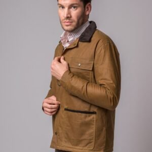 CHAQUETA ENCERADA PATRICK CAMEL