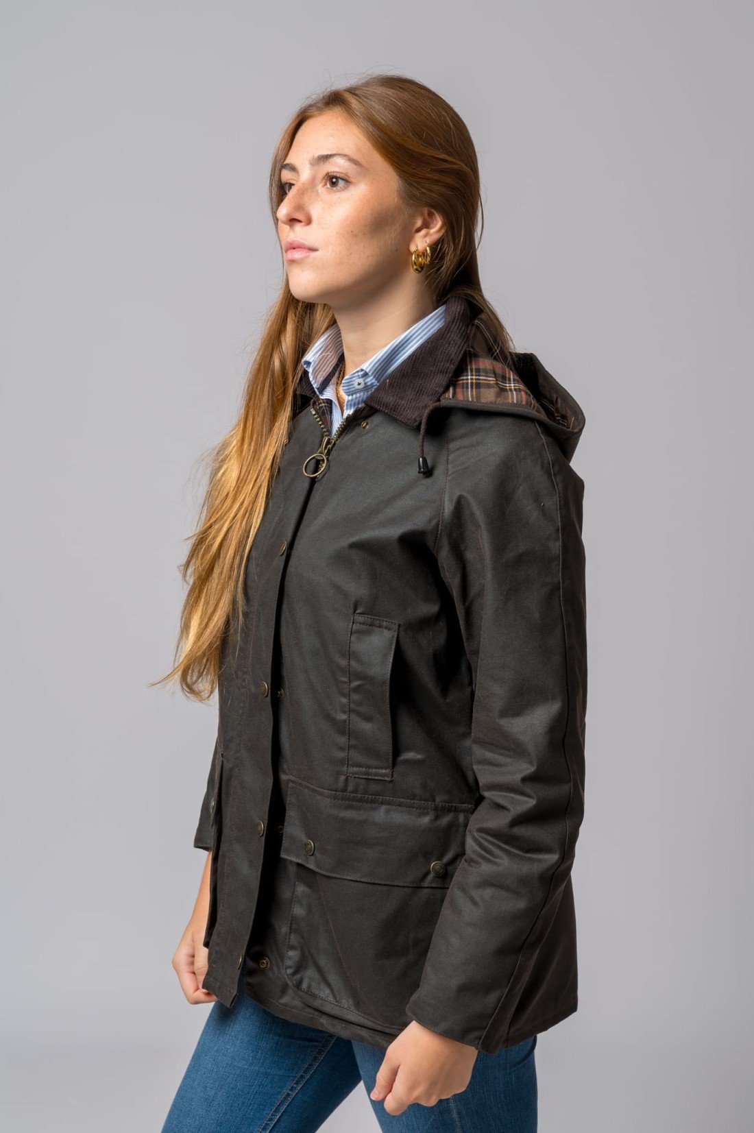 CHAQUETA ENCERADA WOMAN WAX CLASSIC - Imagen 2