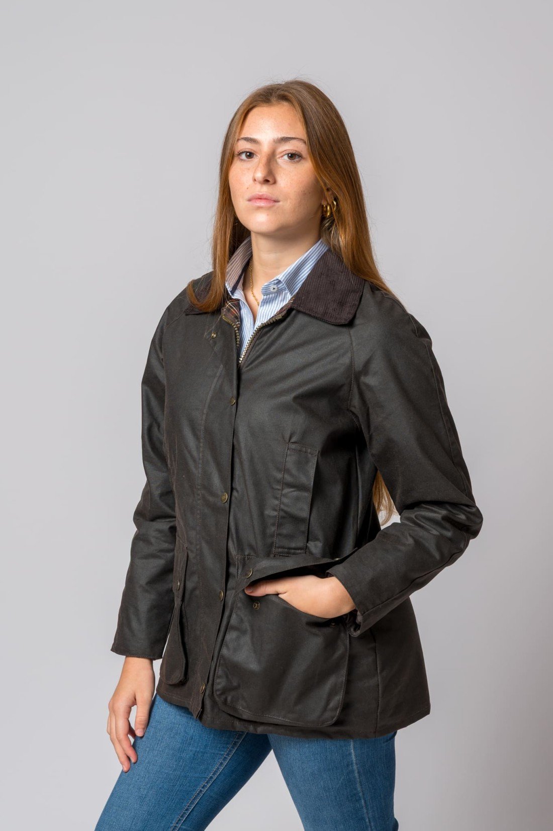 CHAQUETA ENCERADA WOMAN WAX CLASSIC - Imagen 3
