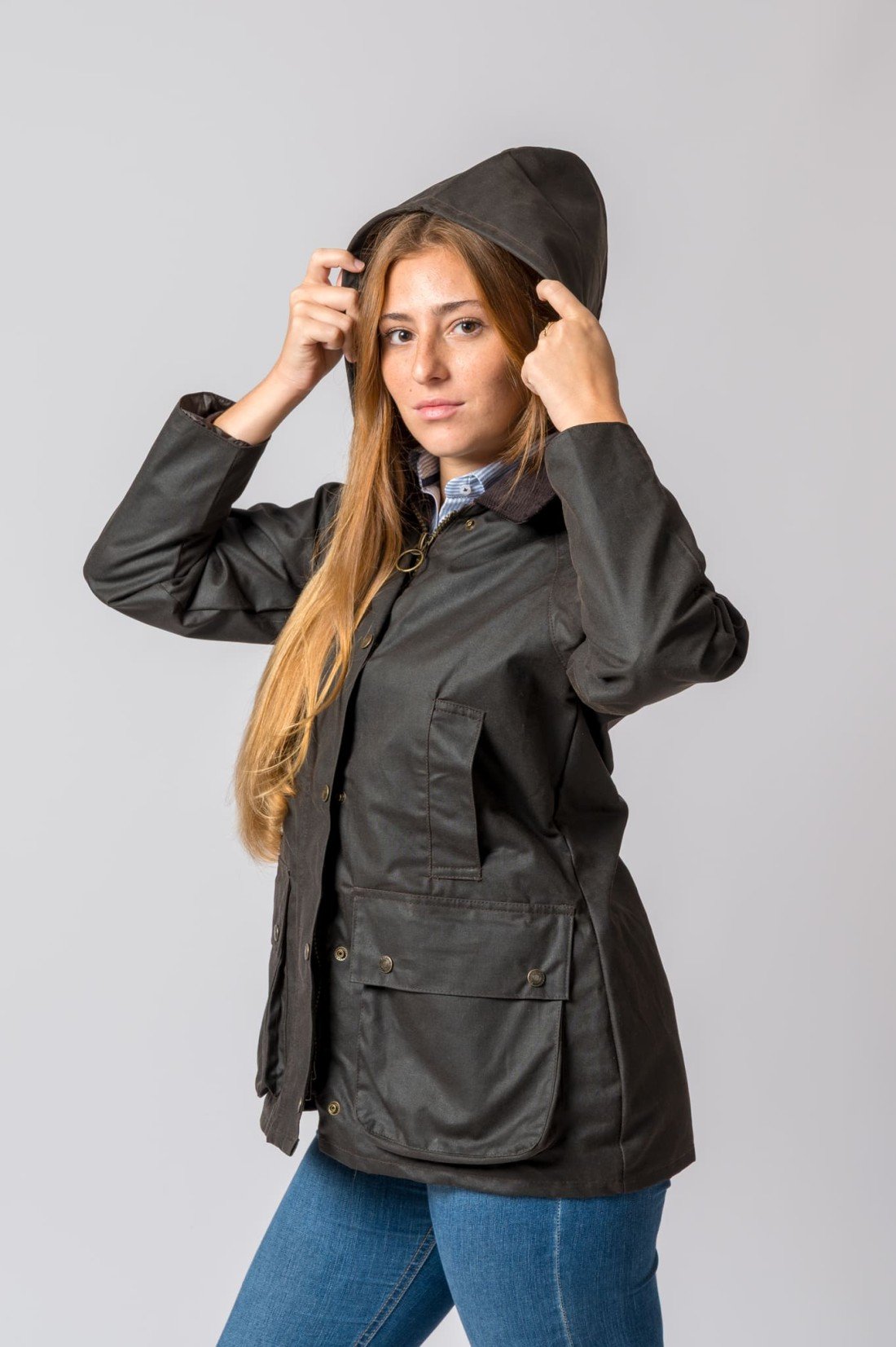 CHAQUETA ENCERADA WOMAN WAX CLASSIC - Imagen 5