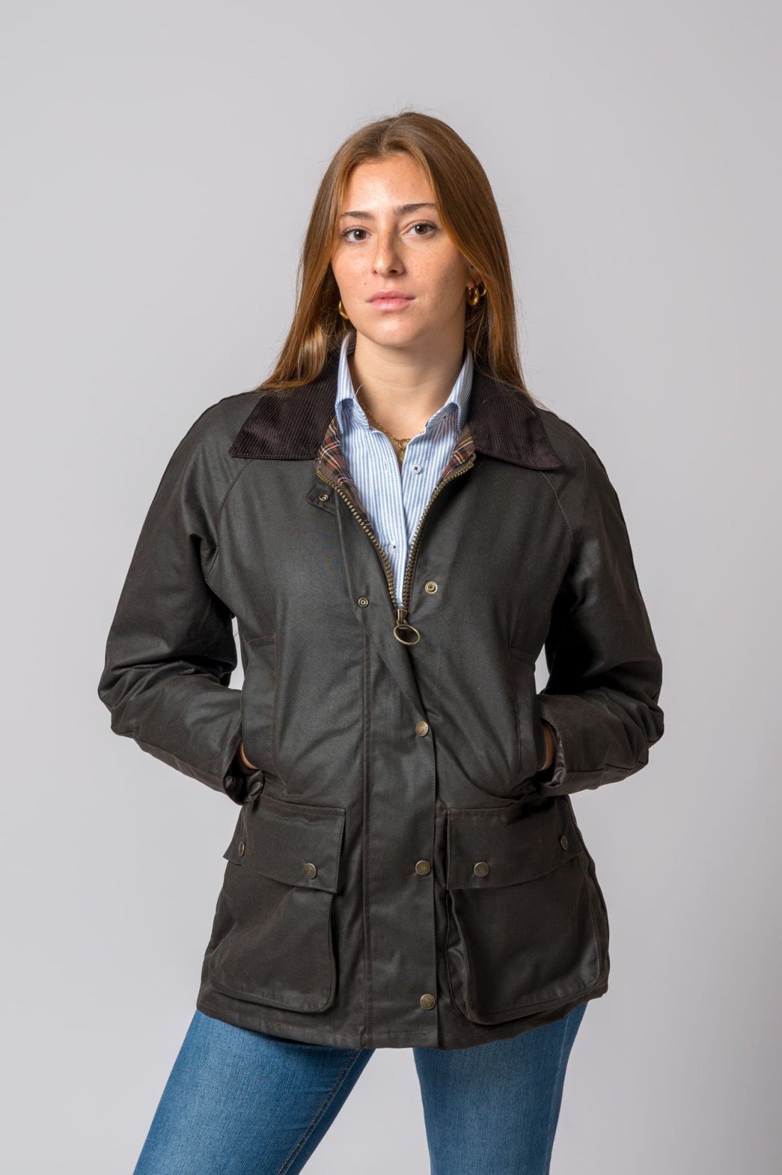 CHAQUETA ENCERADA WOMAN WAX CLASSIC
