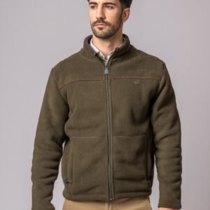CHAQUETA POLAR ORLEANS CAMEL OLIVE