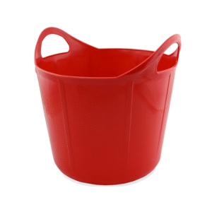 Cubo de goma de 28 litros