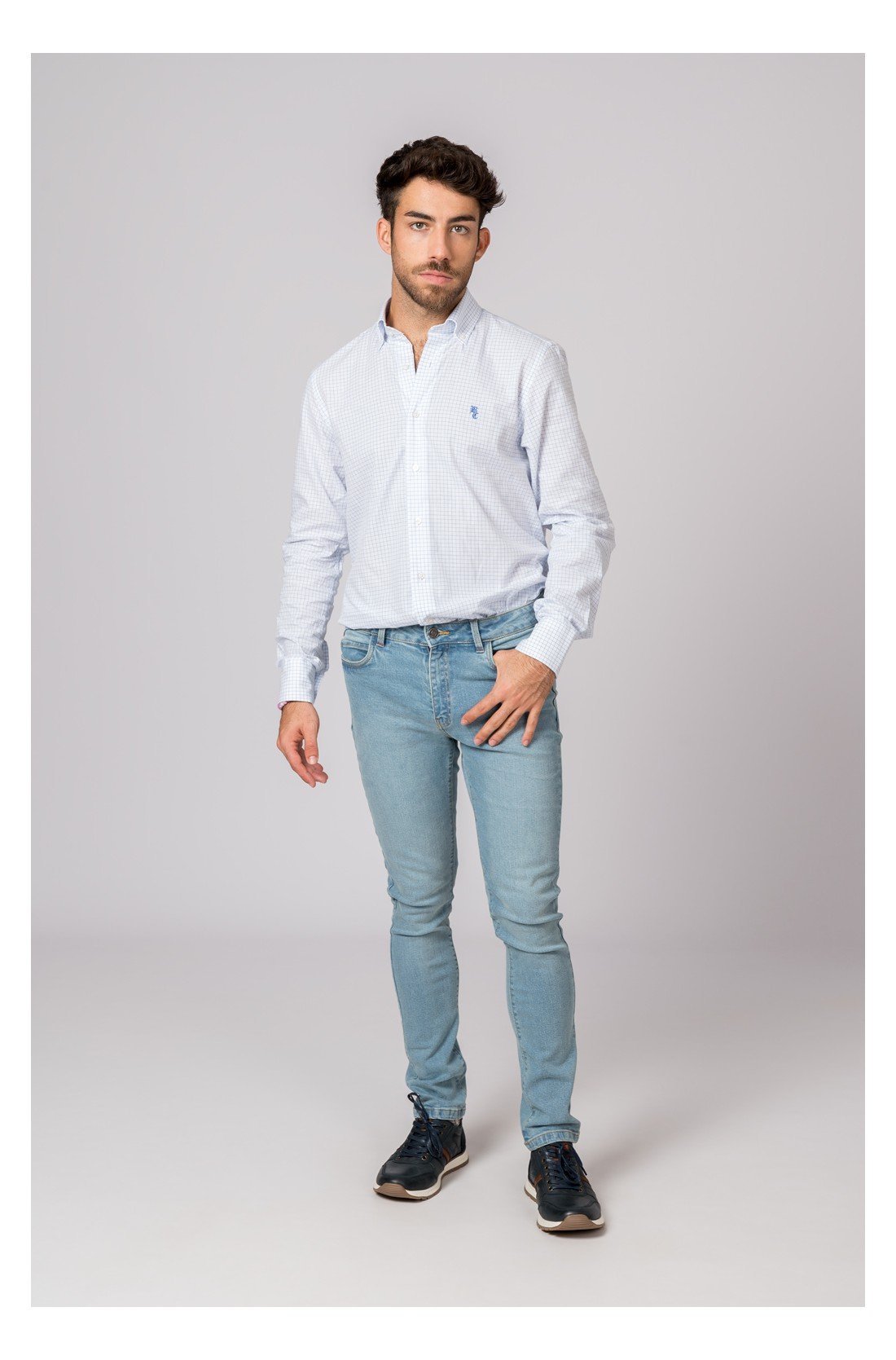 DEMIN SEMI SKINNY ORBISON CLARO - Imagen 2
