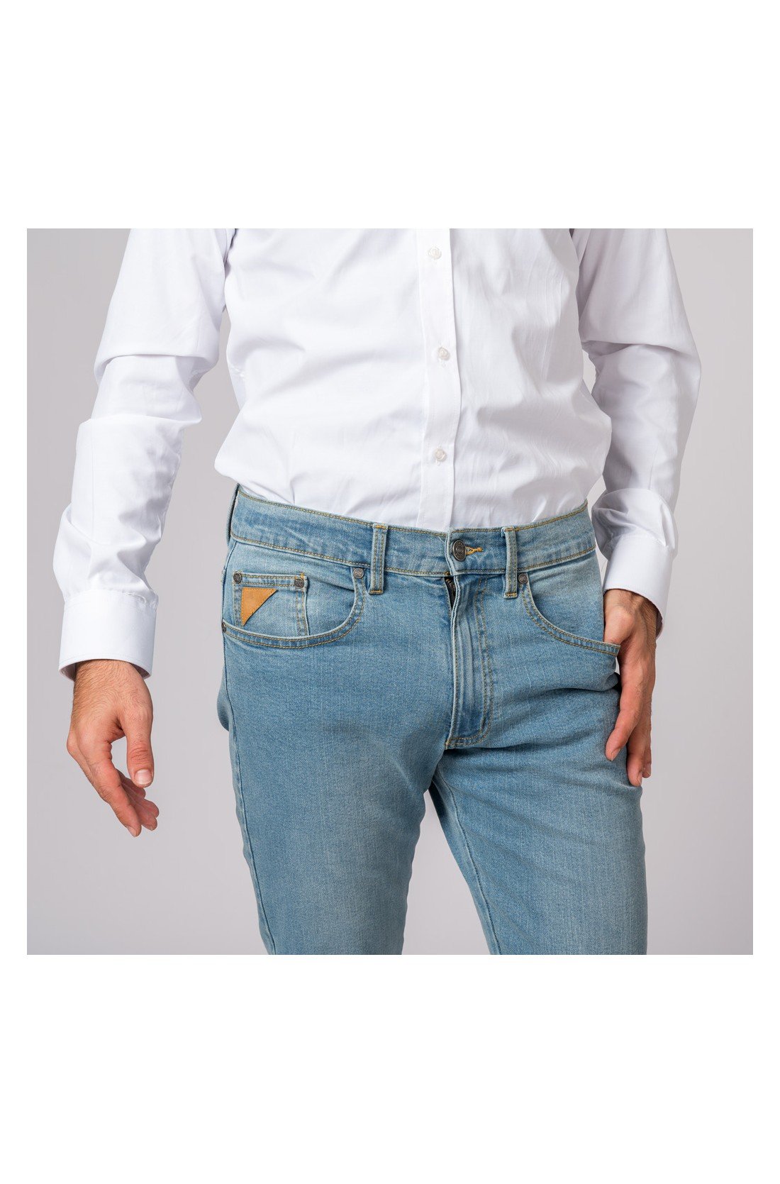 DENIM SLIM JHON LEWIS CLARO - Imagen 3