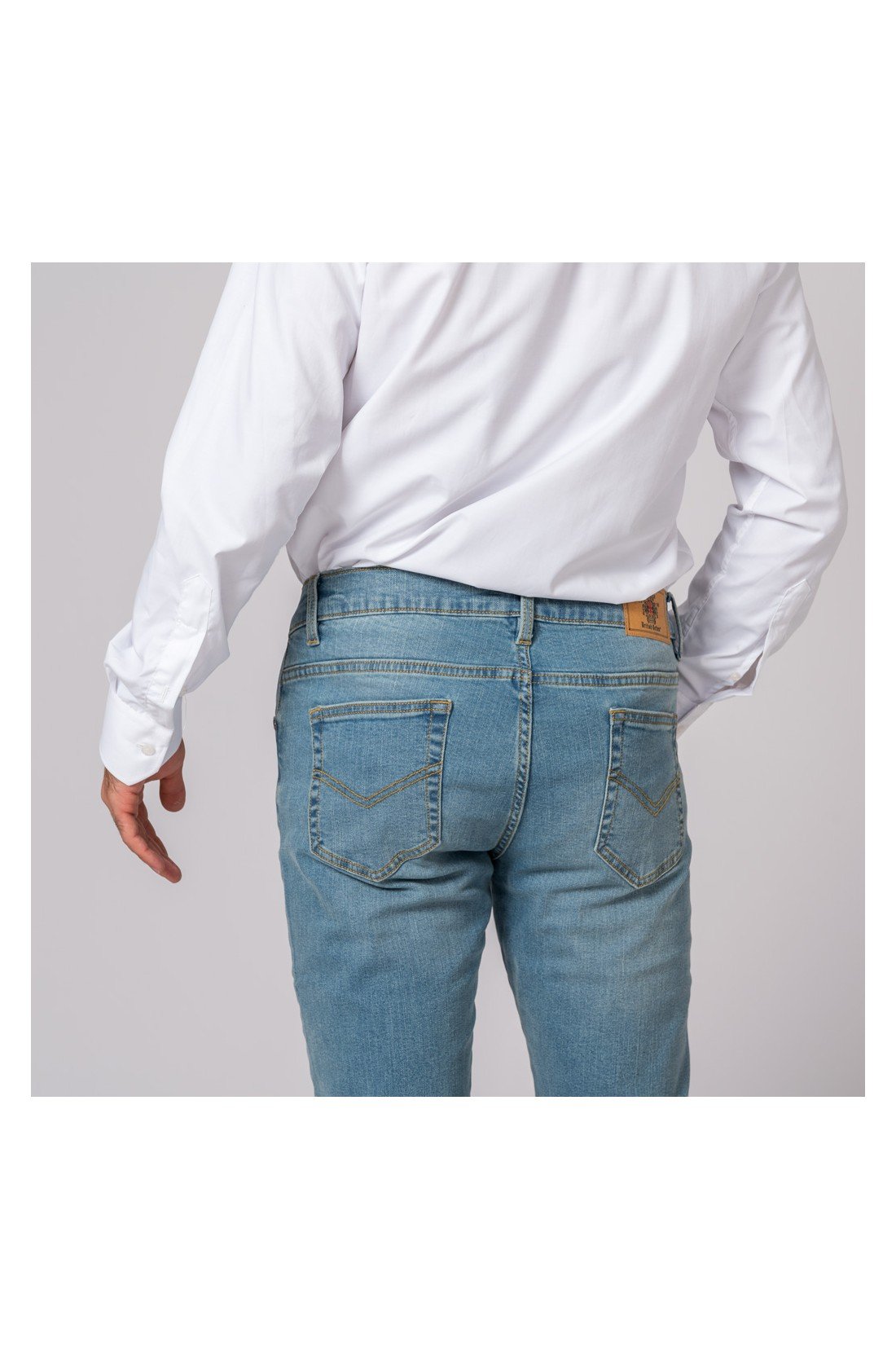 DENIM SLIM JHON LEWIS CLARO - Imagen 4
