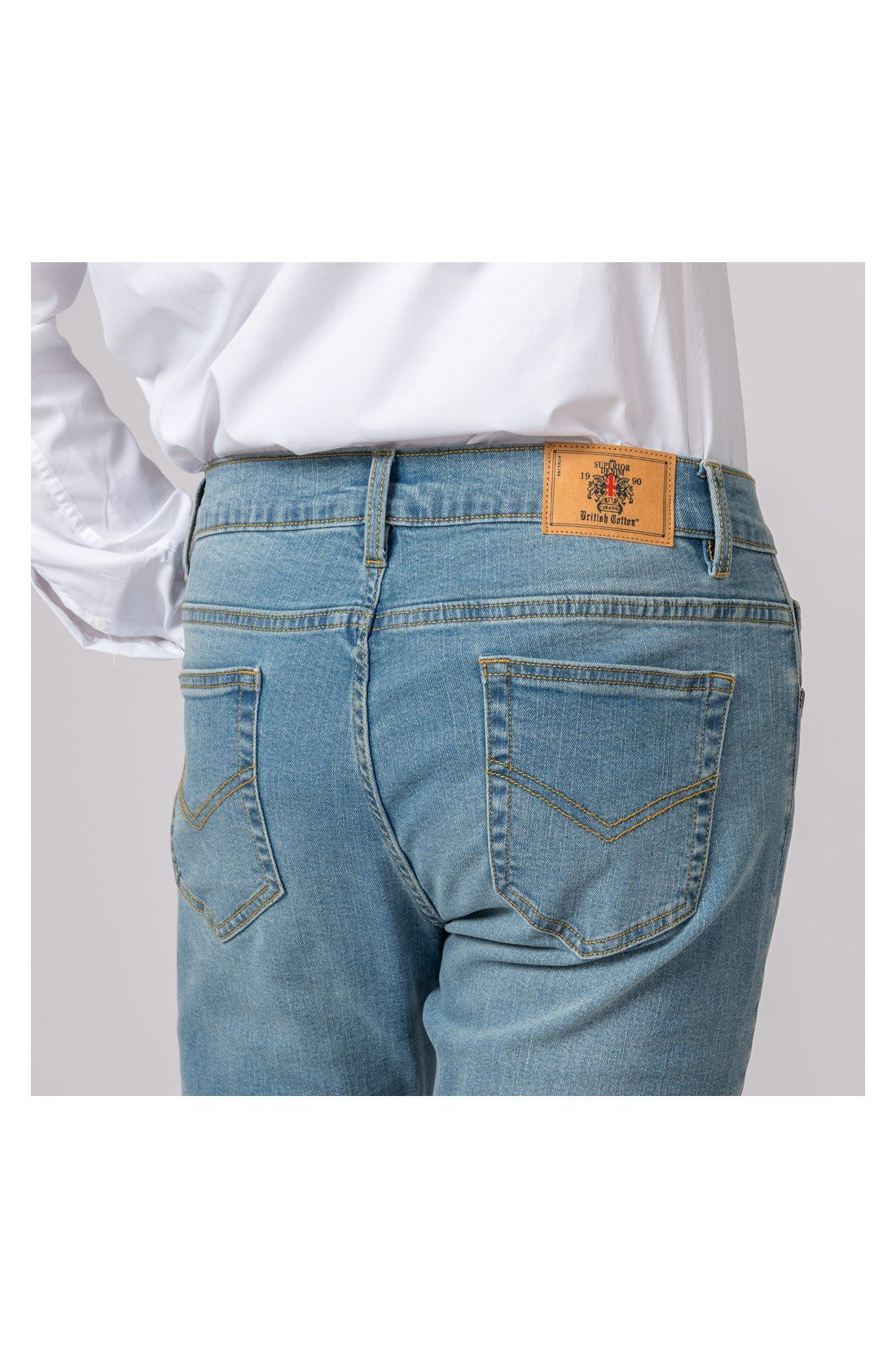 DENIM SLIM JHON LEWIS CLARO - Imagen 5