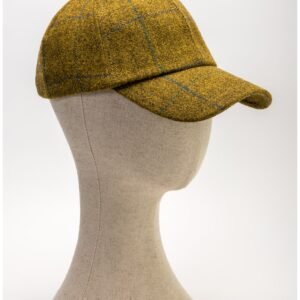 GORRA BASEBALL TWEED VERDE OLIVA