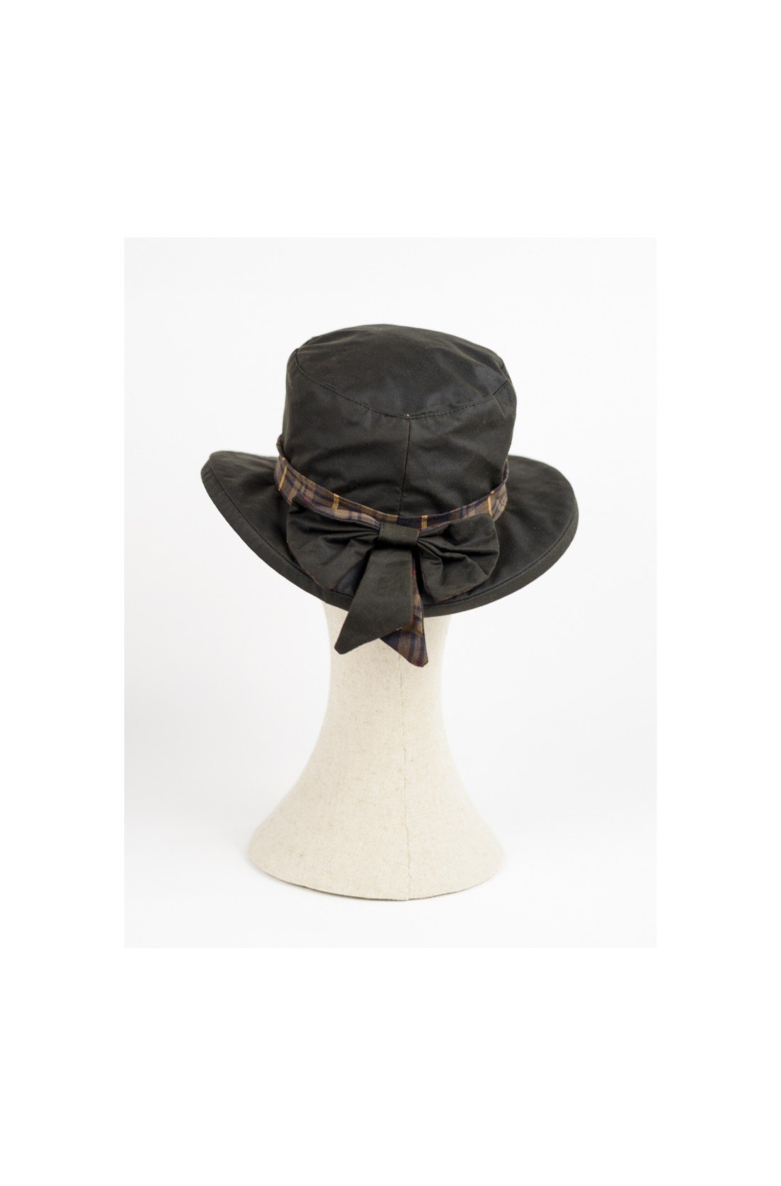 LADIES THELMA WAX HAT VERDE - Imagen 3