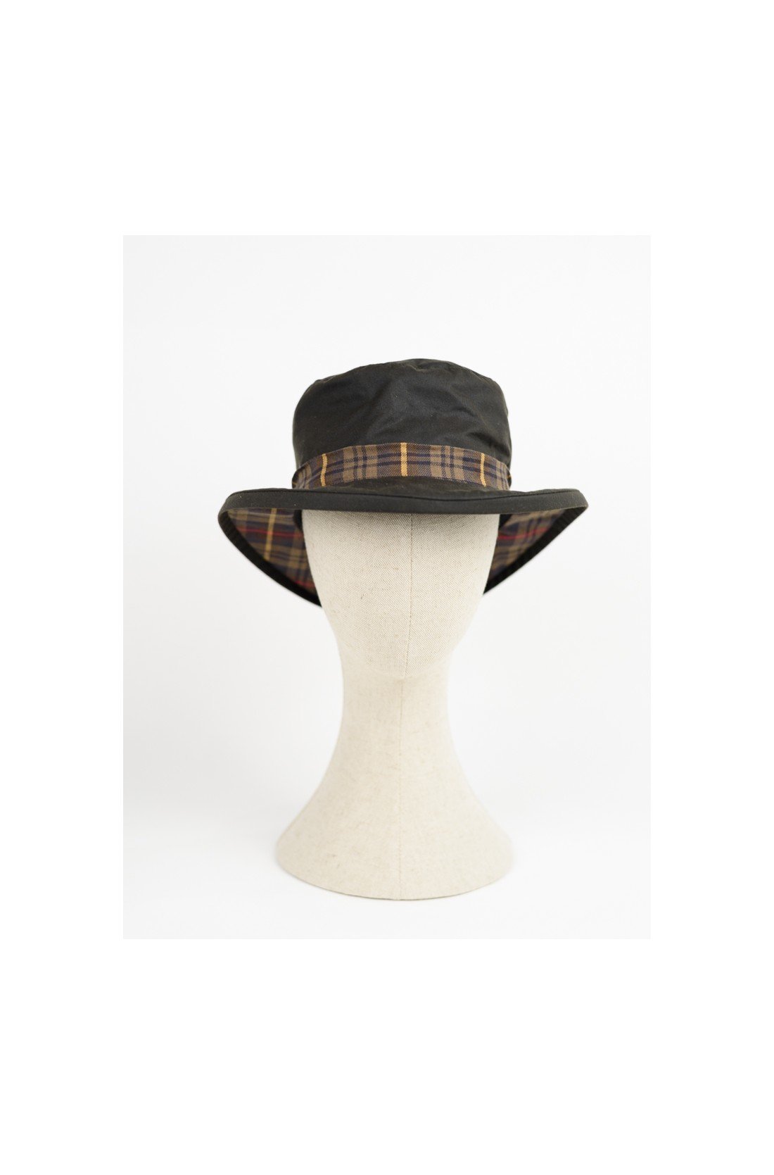 LADIES THELMA WAX HAT VERDE