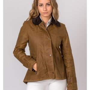 CHAQUETA ENCERADA AMBLE CAMEL
