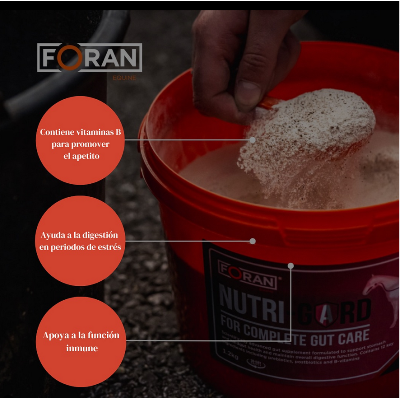 FORAN-SUPLEMENTO NUTRI-GARD 1,2KG - Imagen 3