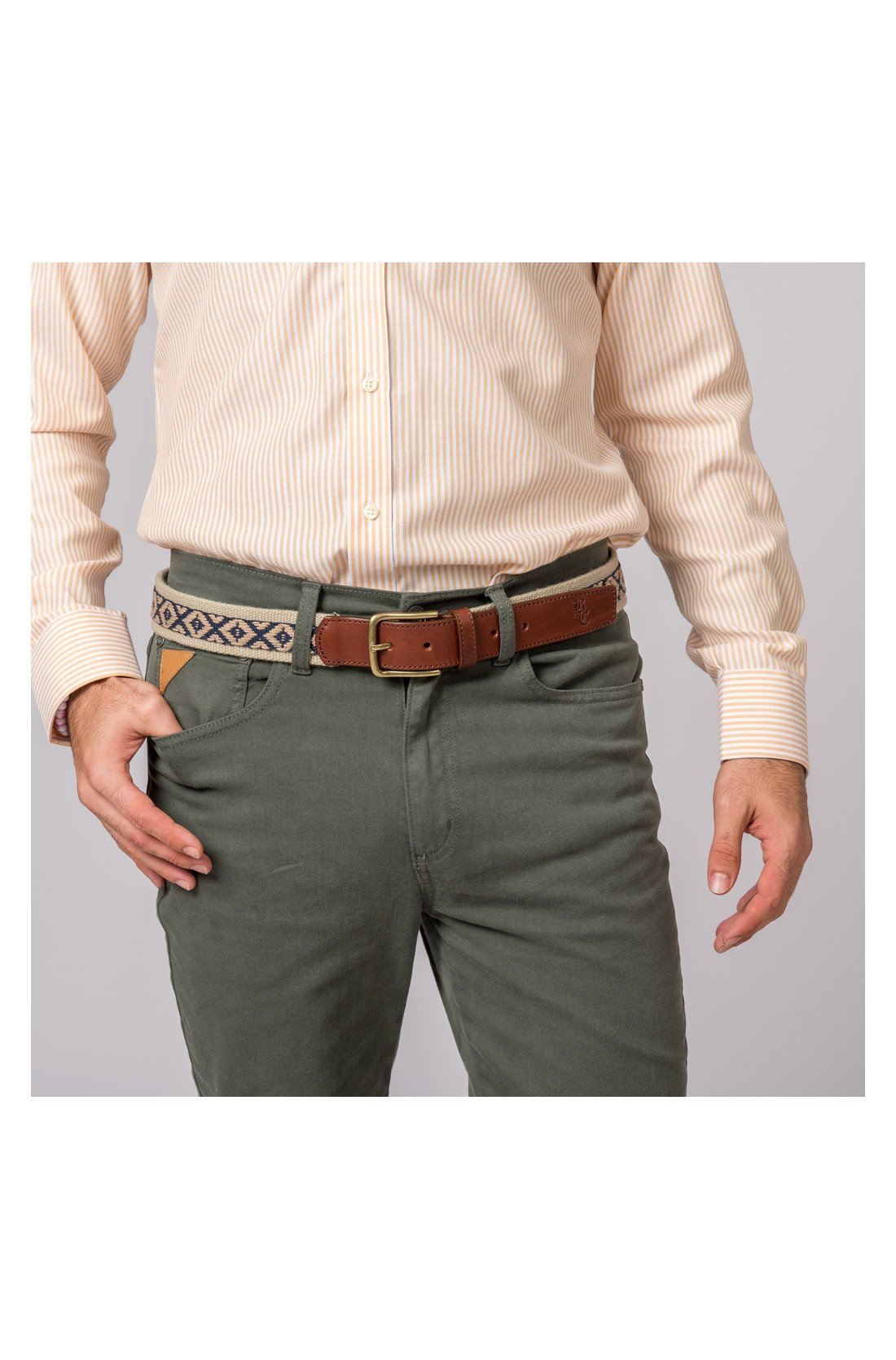 PANTALON 5 BOLSILLOS VERDE
