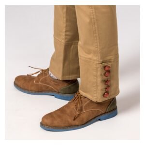 PANTALON CAMPERO CON BOTONES CAMEL