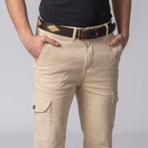 PANTALON CARGO BEIGE