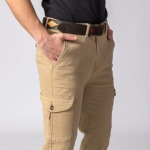 PANTALON CARGO CAMEL