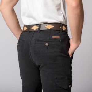 PANTALON CARGO NEGRO
