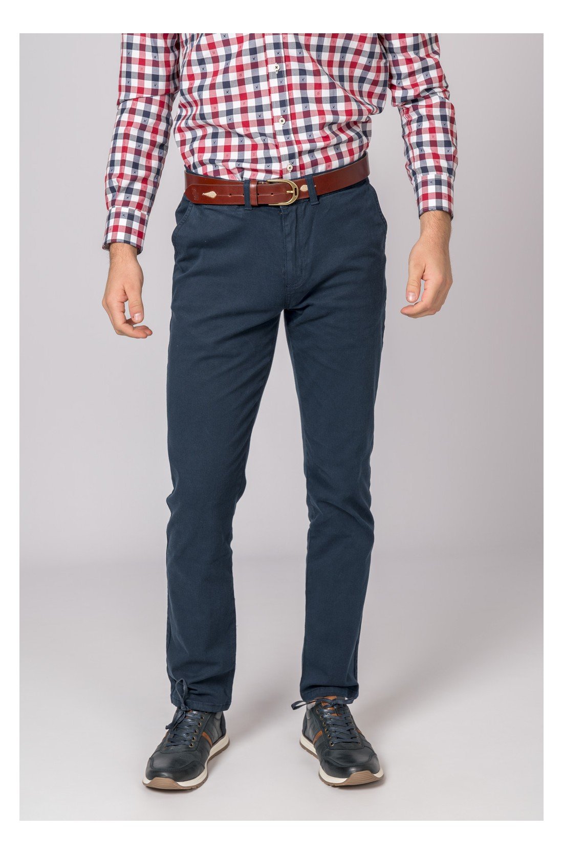 PANTALON CHINO CLASSIC AZUL MARINO - Imagen 2