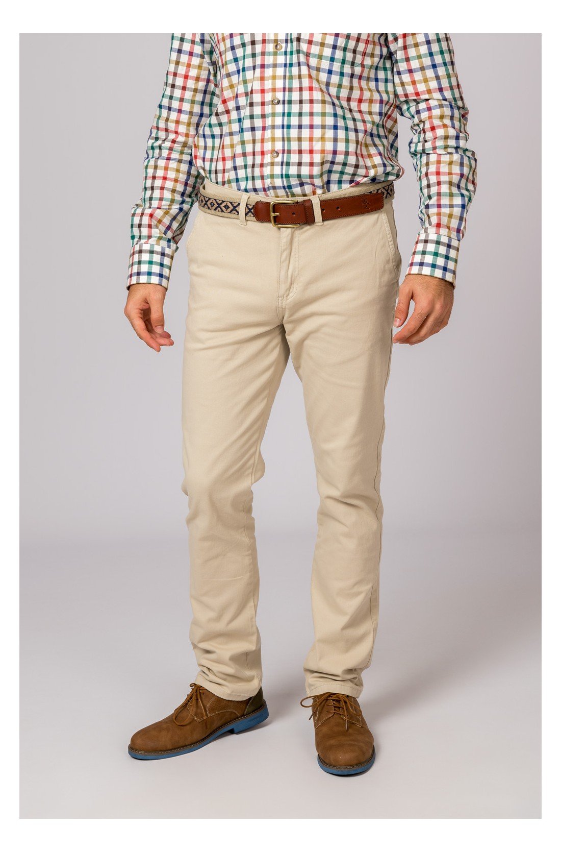 PANTALON CHINO CLASSIC BEIGE - Imagen 4
