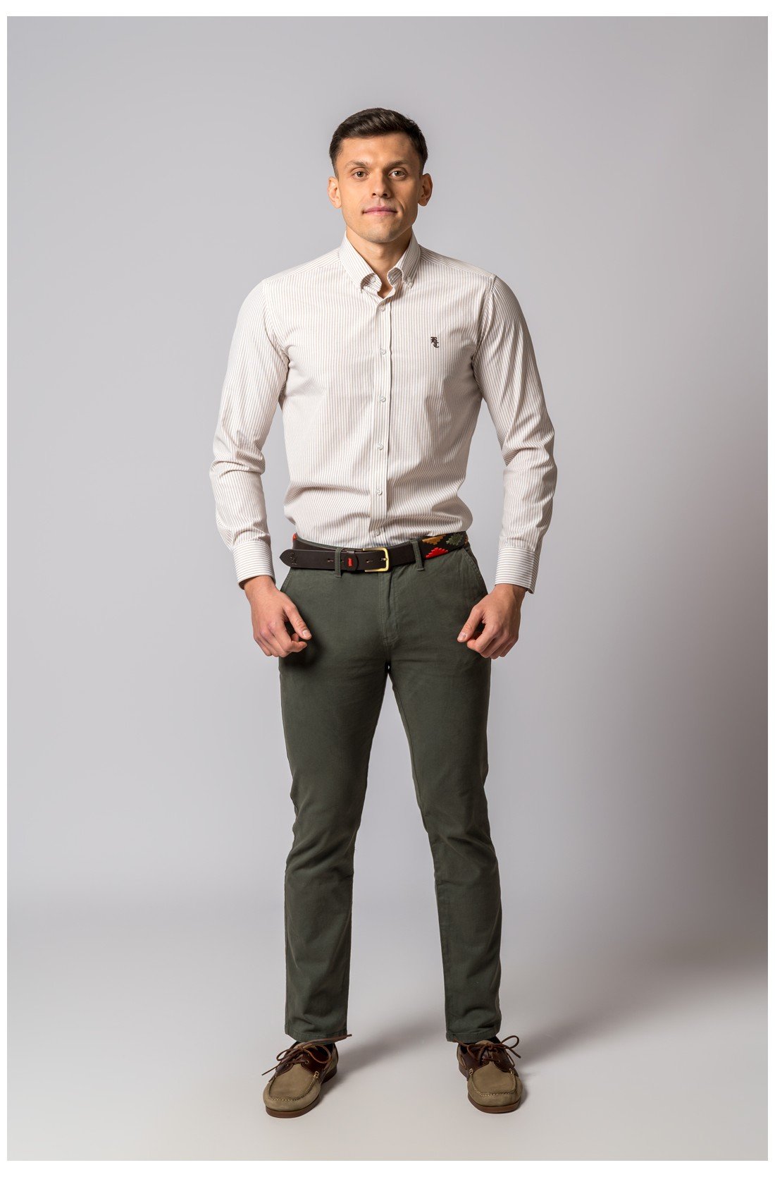 PANTALON CHINO CLASSIC VERDE - Imagen 5