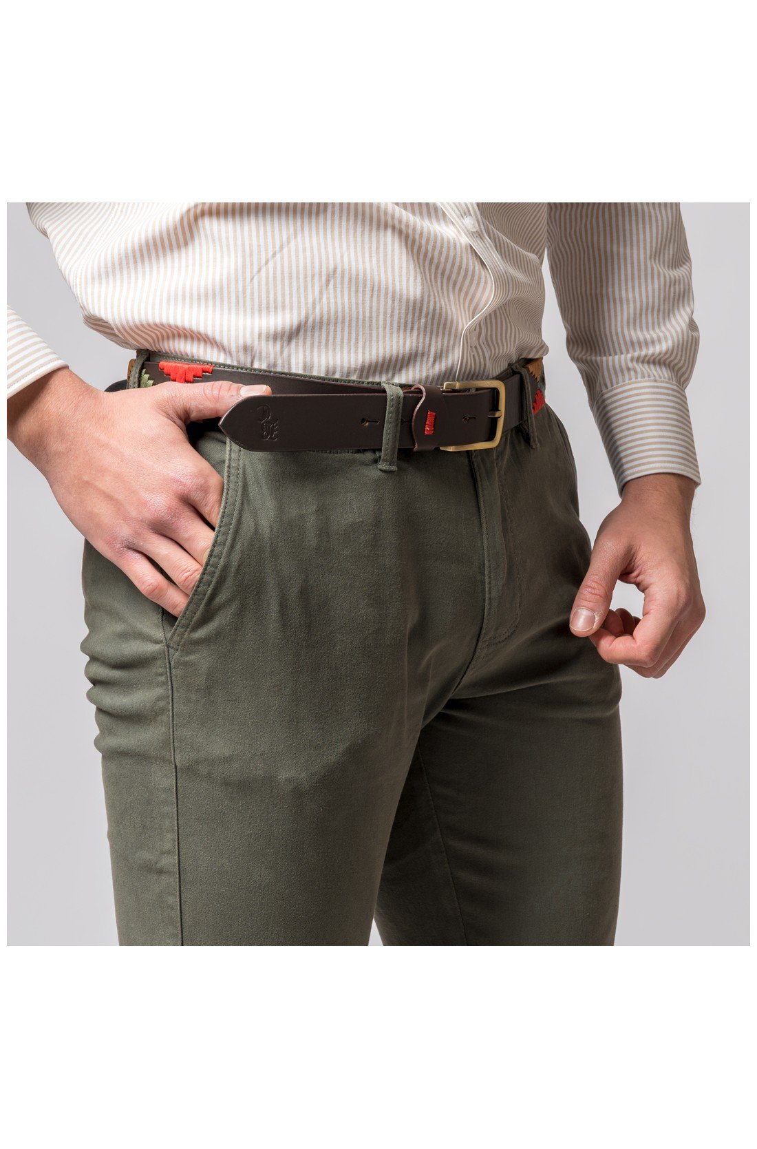 PANTALON CHINO CLASSIC VERDE