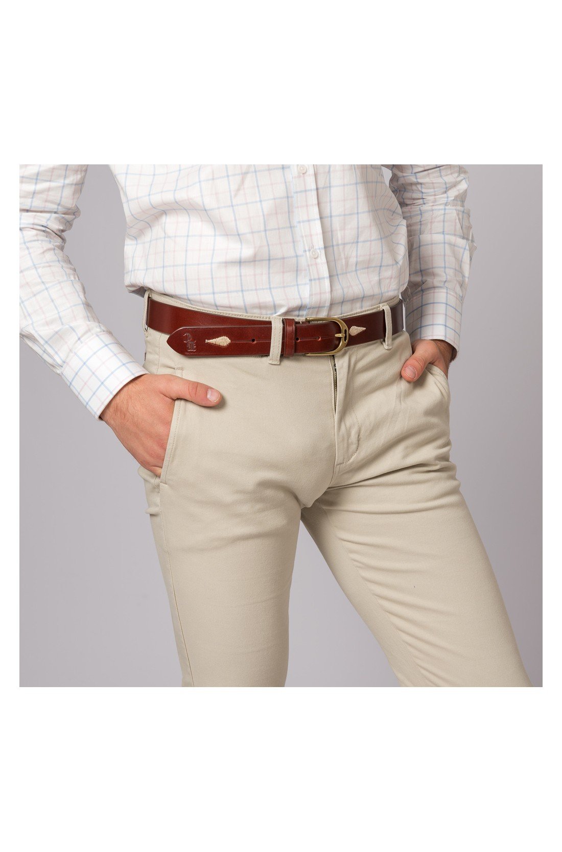 PANTALON CHINO SLIM BEIGE