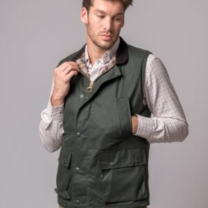 WAX GILET VERDE