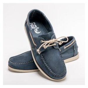ZAPATO NÁUTICO PIEL AZUL MARINO