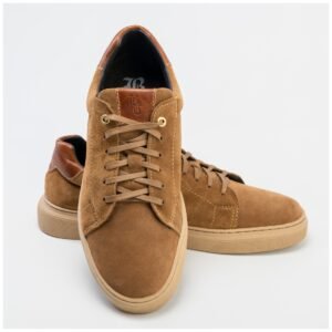 ZAPATILLA PIEL CAMEL