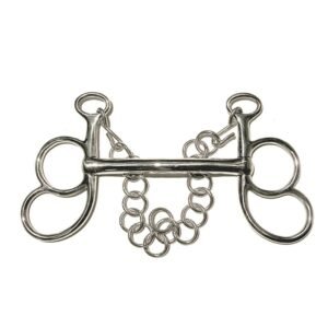 BOCADO DE COCHE BARCELONA RECTO, EN ACERO INOX.