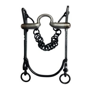 Bocado vaquero boca sapo embocadura inox barra curva