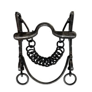 BOCADO VAQUERO INOXIDABLE ENVEJECIDO ASA CALDERA